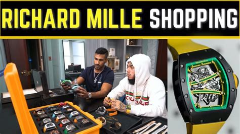 richard mille 6ixnine|6ix9ine timepiece trading.